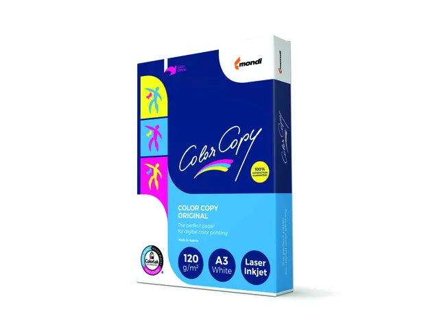 Mondi printerpapier COLOR COPY A3 120GR WIT250V