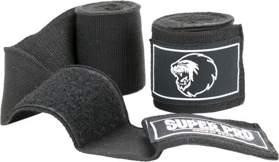 Super Pro Combat Gear Bandages Zwart 450cm