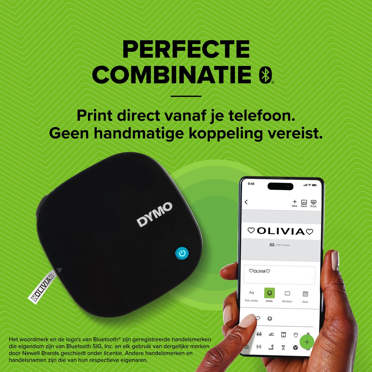 DYMO LetraTag 200B labelprinter met bluetooth