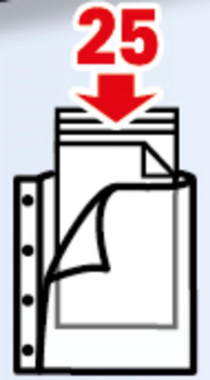 Elba A4 Heavy Duty Quick-in Punched Pocket Polypropylene Clear x100