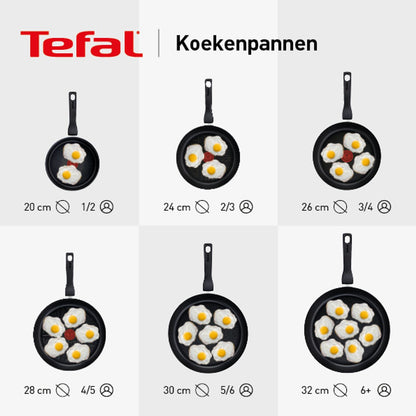 Jamie Oliver by Tefal Cook Smart Koekenpan 28 cm - RVS