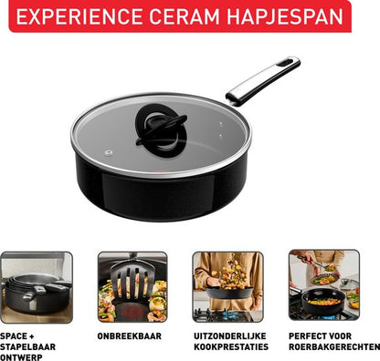 Tefal Experience Ceram Keramische Hapjespan Ø24 cm
