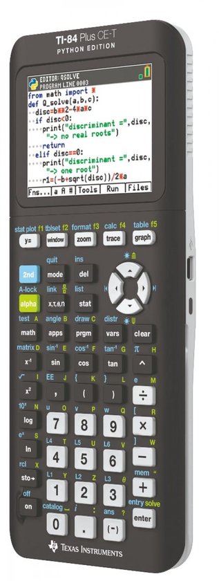 Texas Instruments TI-84 Plus CE-T Python Edition