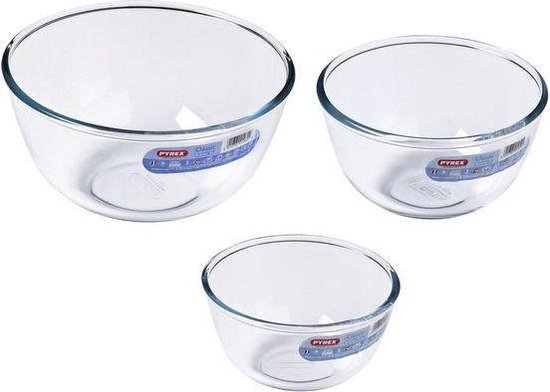 Pyrex Classic Prepware Mengkom - Set van 3 Stuks