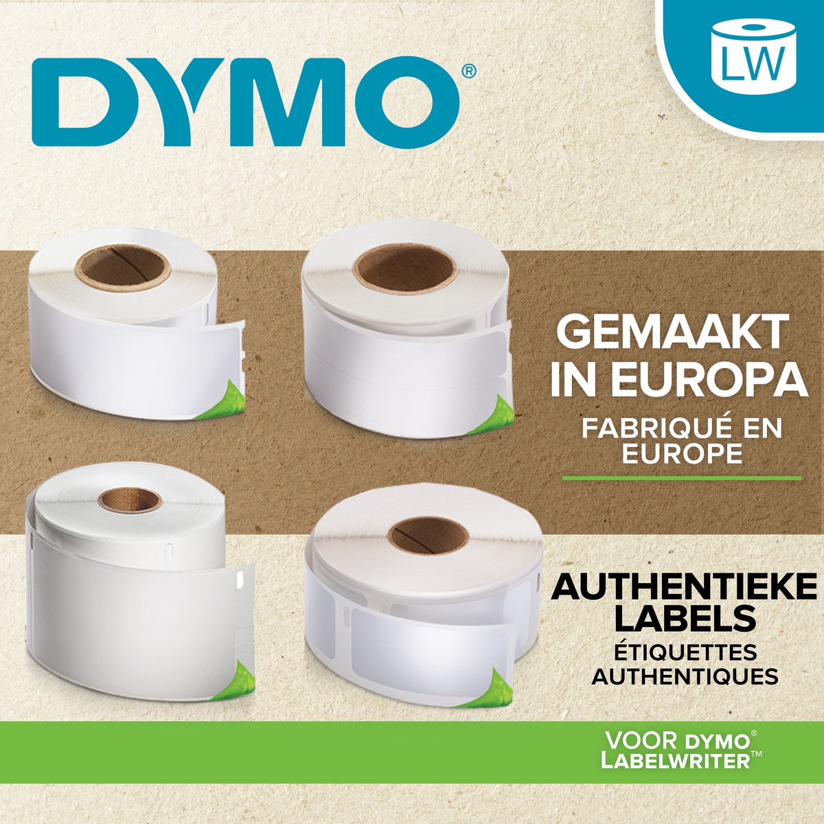 DYMO originele LabelWriter verzendlabels voor hoge capaciteit