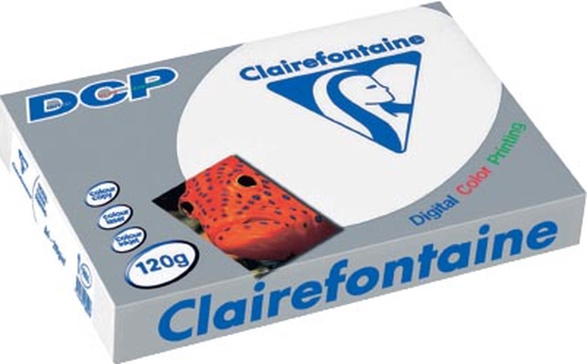 Clairefontaine Laserpapier DCP A4 - 120grams - Wit - 250 vellen