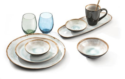 Medard de Noblat Shadow Aqua Grote kom 15.2 cm 6 delig