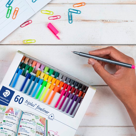 STAEDTLER triplus fineliner - PROMO etui 60 st