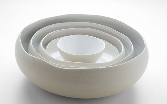 Medard de Noblat Oslo White schaal 27 x 27 x 9 cm