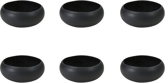 Medard de Noblat Oslo Black Kleine Kom 12 cm 6 delig