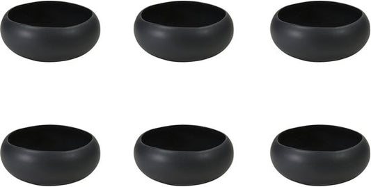 Medard de Noblat Oslo Black Kleine Kom 12 cm 6 delig