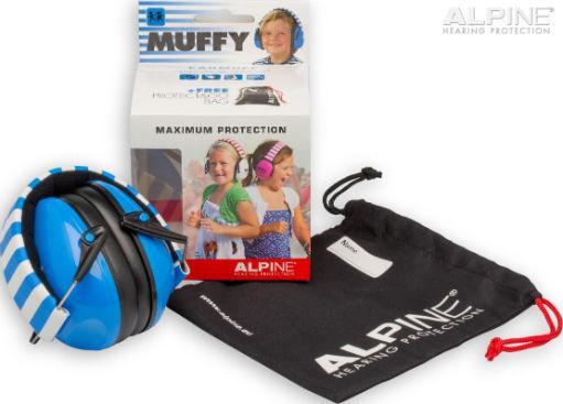 Alpine Muffy Kinderoorbeschermer Blauw