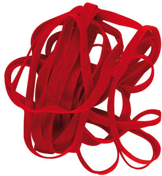 Alco elastieken 150x4mm rood