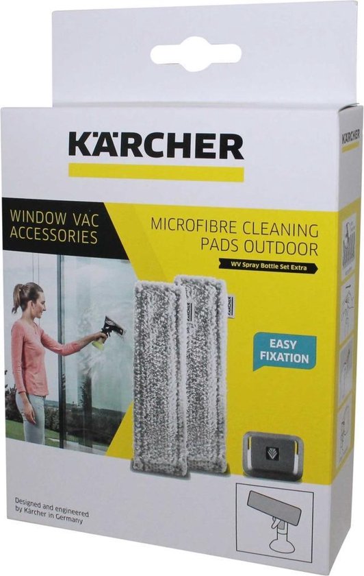 Kärcher Microfiber cloth Window Vac outside