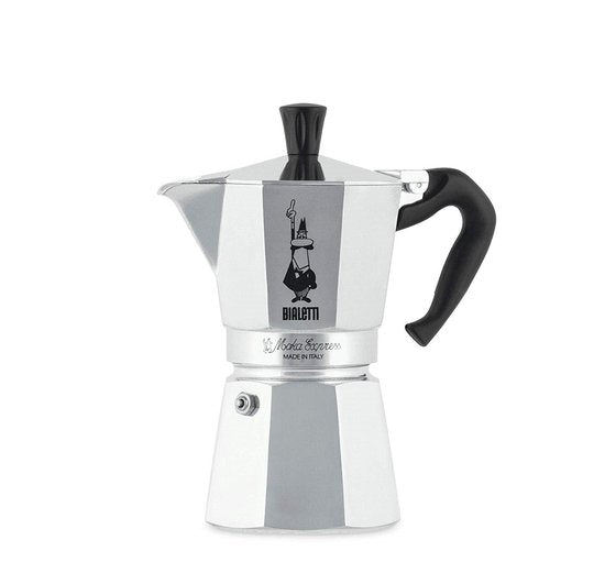 Bialetti Moka Express Percolator 6 kops Aluminium
