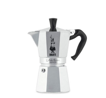 Bialetti Moka Express Percolator 6 kops Aluminium