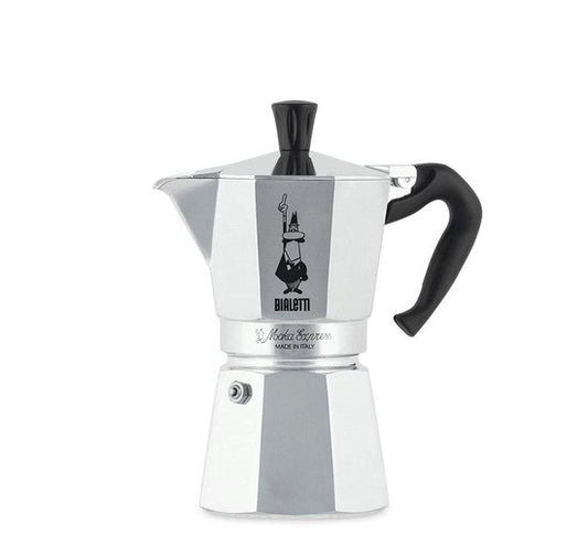 Bialetti Moka Express Percolator 6 kops Aluminium