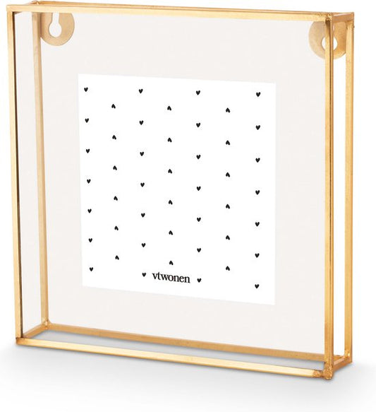 vtwonen Fotolijst Goud Metaal 20x20x3.5cm