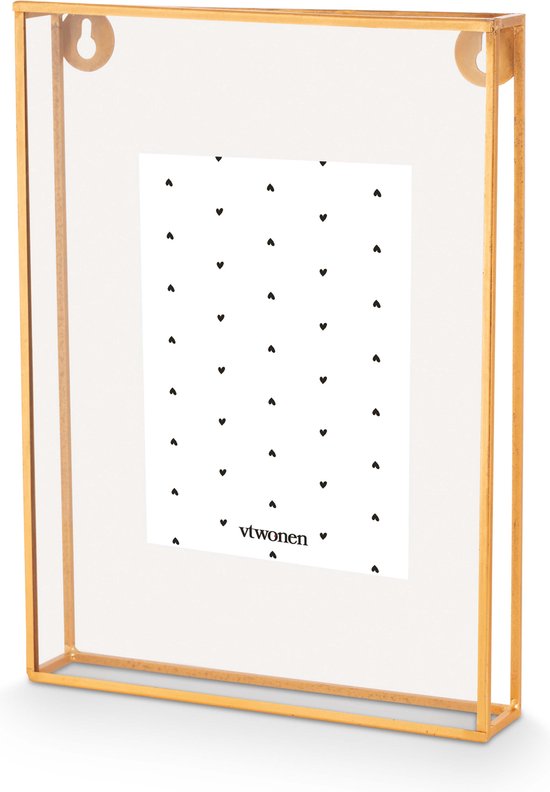 vtwonen Basic Fotolijst Goud Metaal 20x28x3,5cm