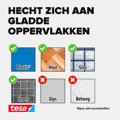 tesa nano tape transparant dubbelzijdig