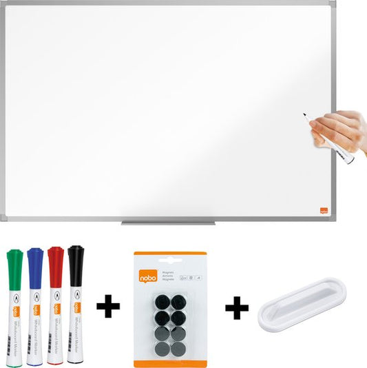 Nobo Essence Magnetisch Whiteboard Set 90x60cm