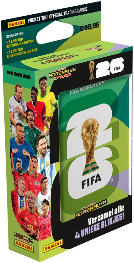 Panini Adrenalyn XL26 Kaartenbox