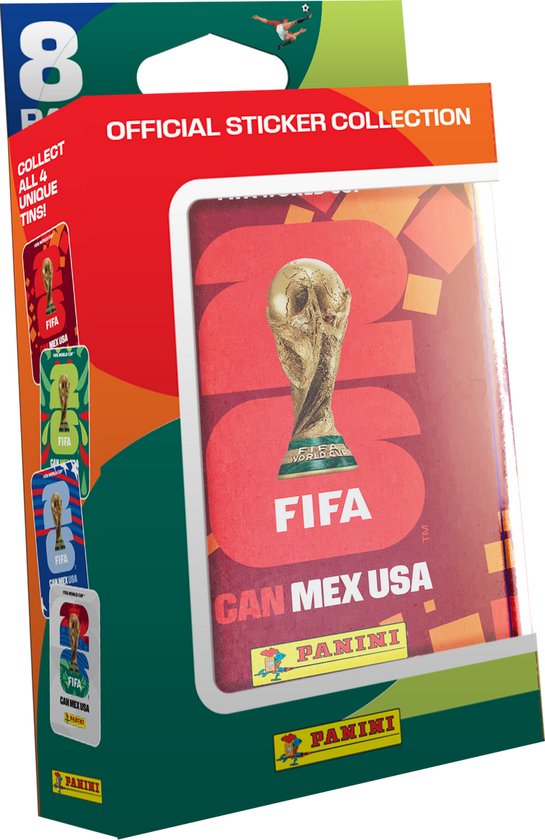 Panini FIFA World Cup 2026 Stickers Compact Tin