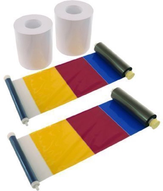 DNP Papier 2 Rollen 15x20 cm voor DS620
