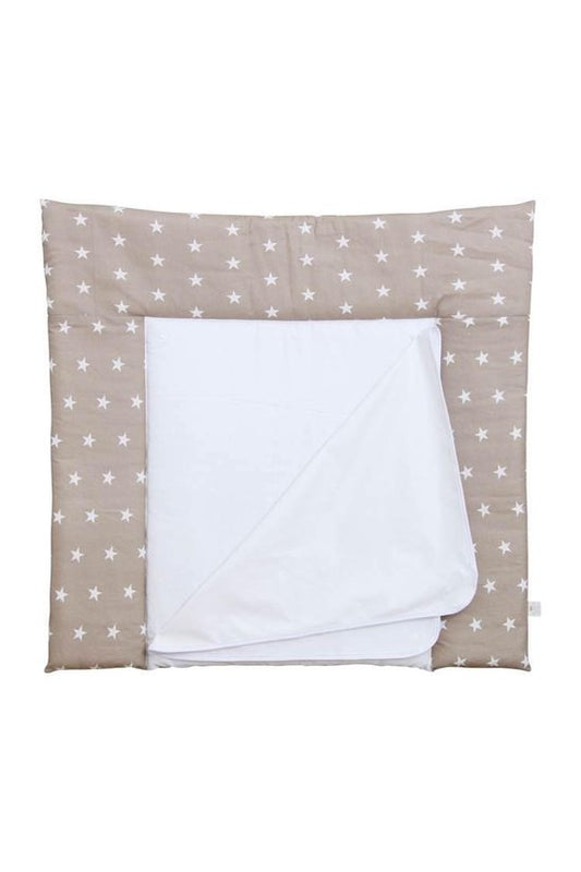 Polini Baby Aankleedkussen Sterren Beige 77x72