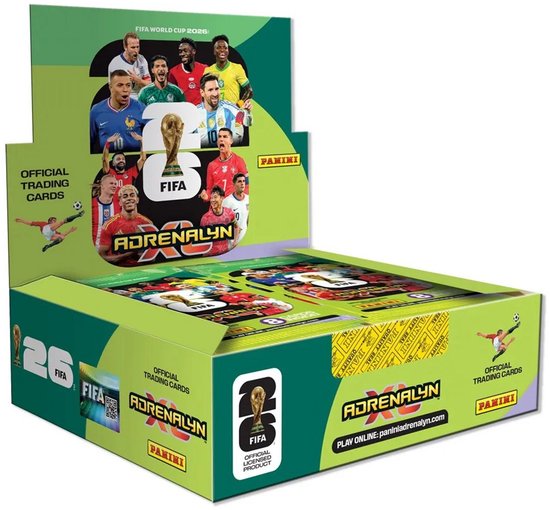 Panini FIFA World Cup 2026 Adrenalyn XL26 Verzamelkaartendoos