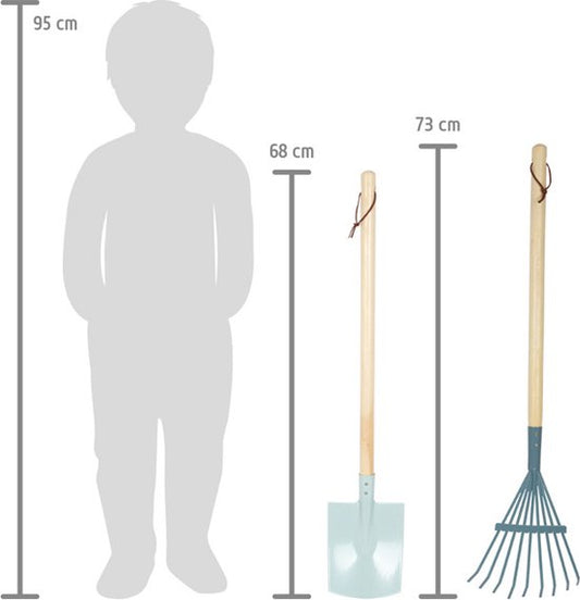 Small Foot Houten Tuingereedschap, 4dlg.