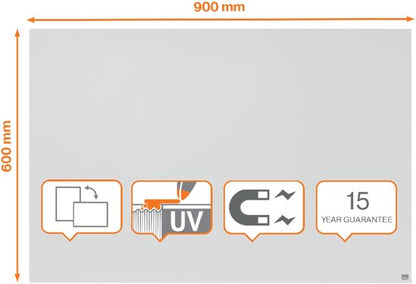 Nobo Infinity Frameloos Magnetisch Whiteboard 90 x60 cm