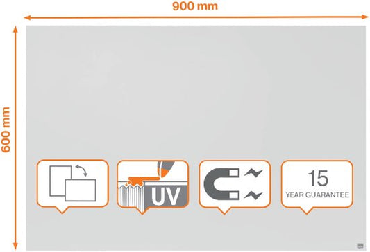 Nobo Infinity Frameloos Magnetisch Whiteboard 90 x60 cm