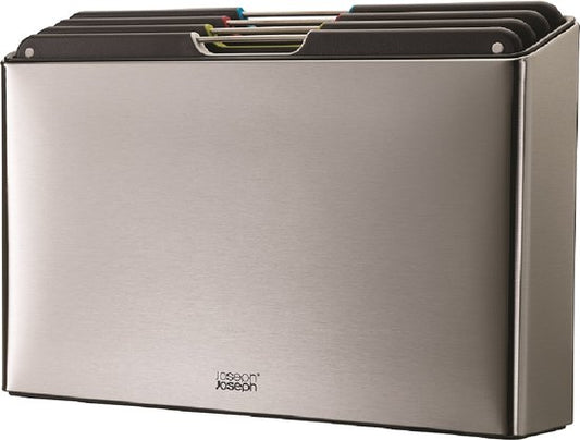 Joseph Joseph Folio 4 Snijplanken in Stalen Houder
