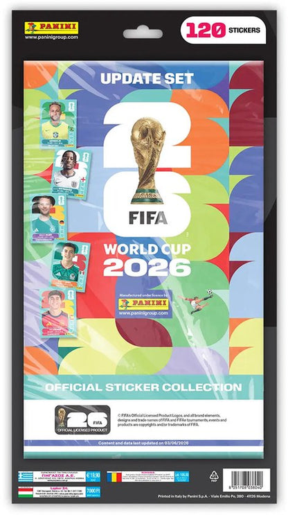 Panini FIFA World Cup 2026 Sticker Collection Updateset