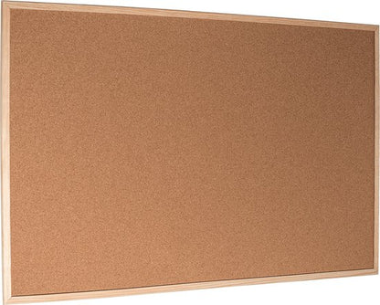 Esselte Prikbord Kruk 80x60cm Natuurbruin