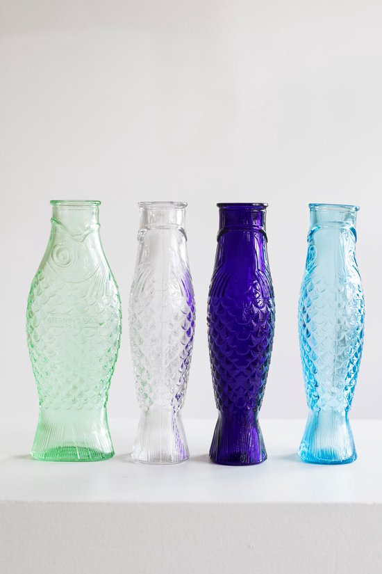 Serax Paola Navone Fish & Fish Karaf Blauw