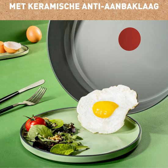 Tefal Renew ON Koekenpannenset Ø20/Ø24/Ø28 cm