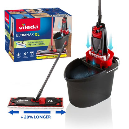 Vileda Ultramax XL complete set met mop en emmer