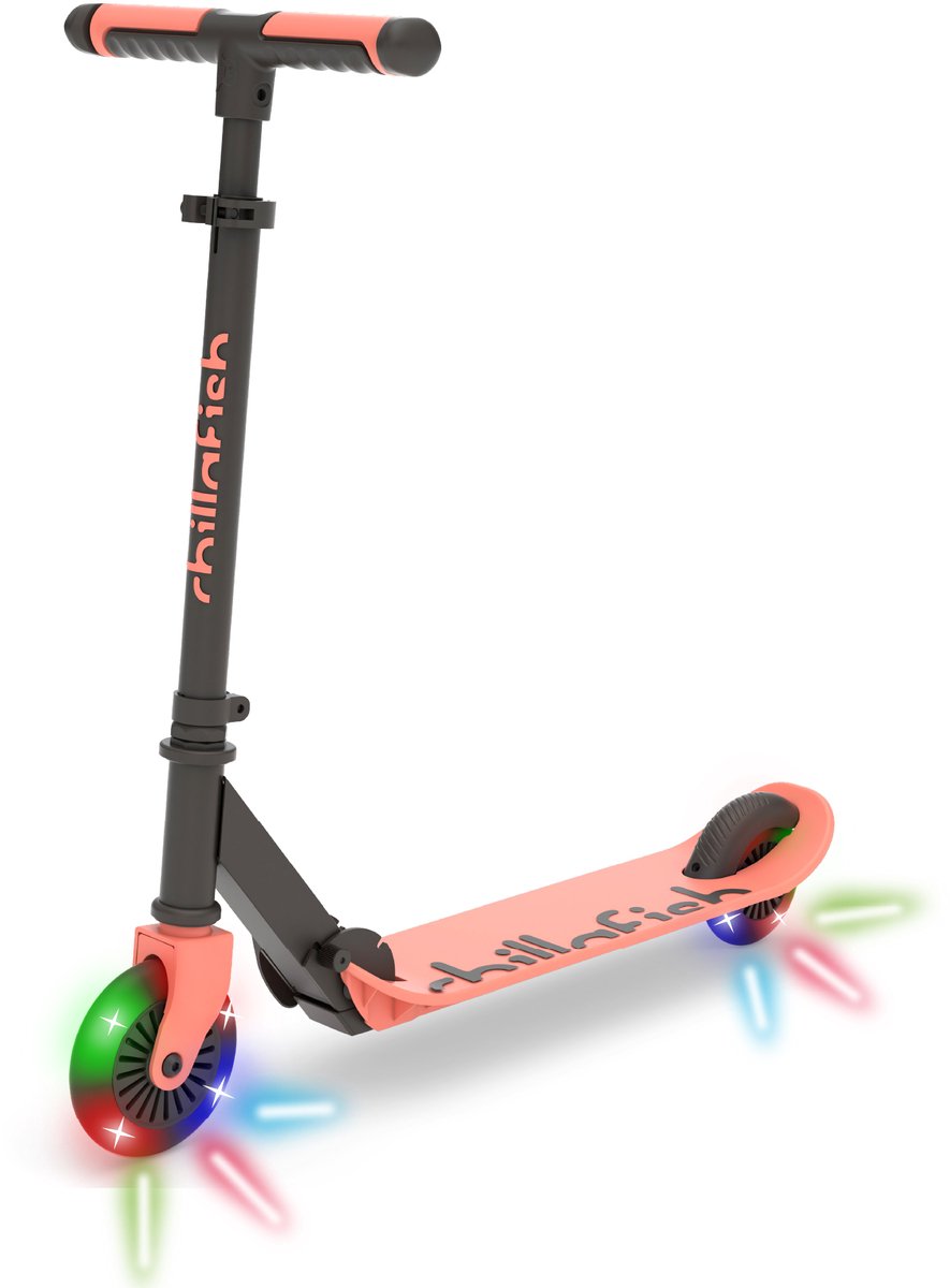 Chillafish Flexxi Glow Kinderstep LED wielen Roze