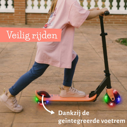 Chillafish Flexxi Glow Kinderstep LED wielen Roze
