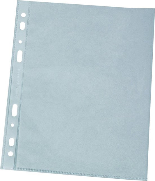 Q-CONNECT A4 Multi-Punch Pocket 100 Micron Clear 100 Units Pack