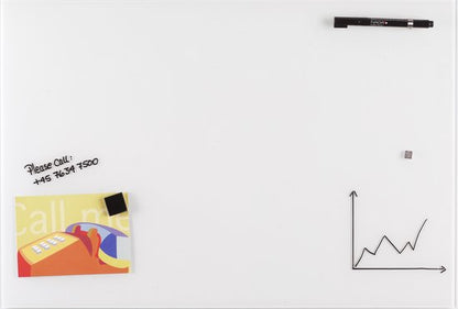 Naga magnetische glazen whiteboard 40x60 cm
