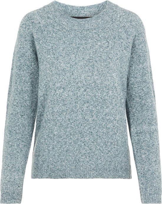 Vero Moda Vmdoffy Ls O-neck Blouse Sea Moss Dames S
