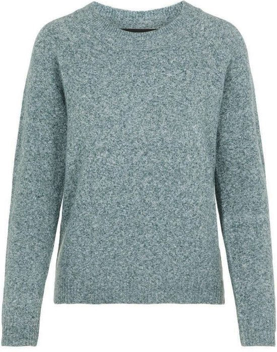 Vero Moda Vmdoffy Ls O-neck Blouse Sea Moss Dames S