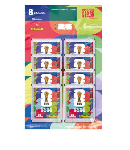 Panini FIFA World Cup 2026 Sticker Multipack 8 pakjes