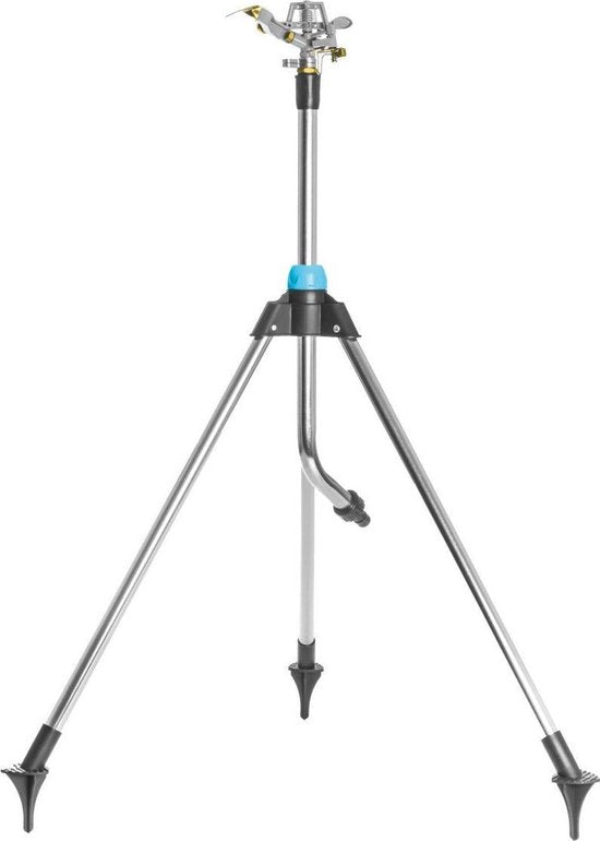 RANGE IDEAL Pulsatieregenaar op regelbare driepoot-statief