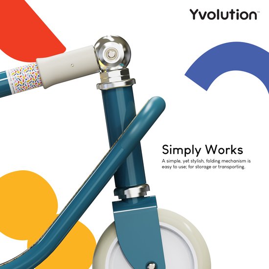 Yvolution Step Classic Scooter Blue
