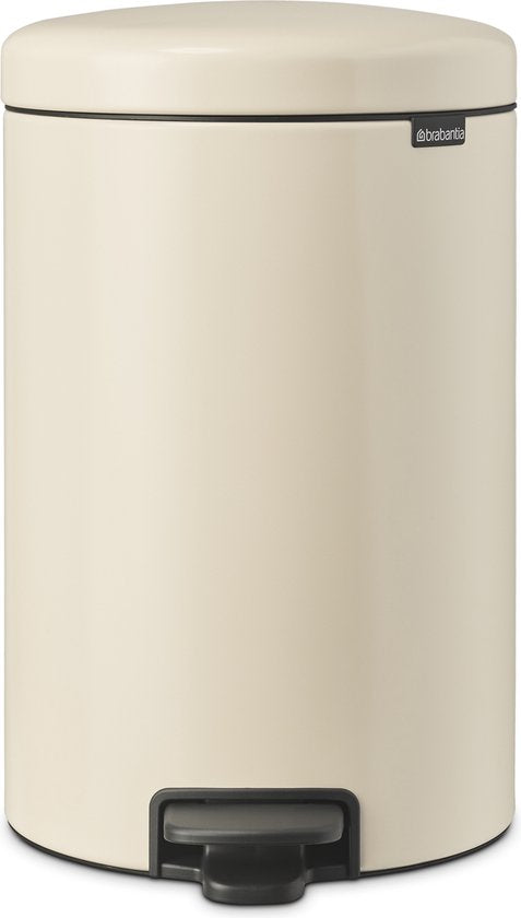 Brabantia NewIcon Prullenbak 20 liter Soft Beige