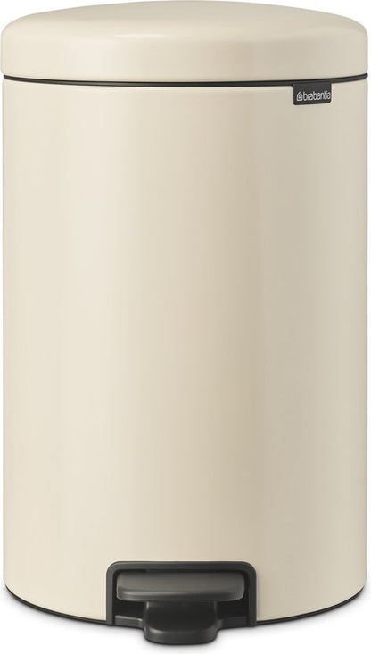 Brabantia NewIcon Prullenbak 20 liter Soft Beige